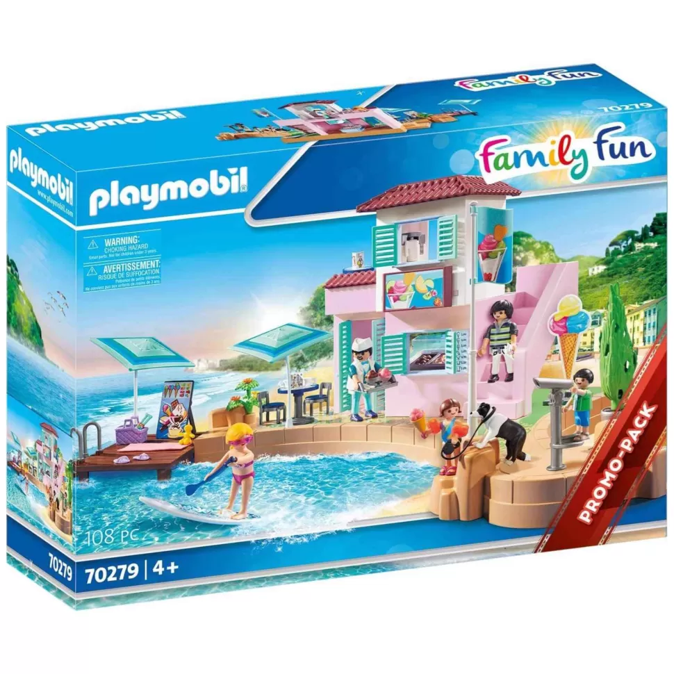 Playmobil Juegos De Construcción^ Heladera En El Puerto 70279