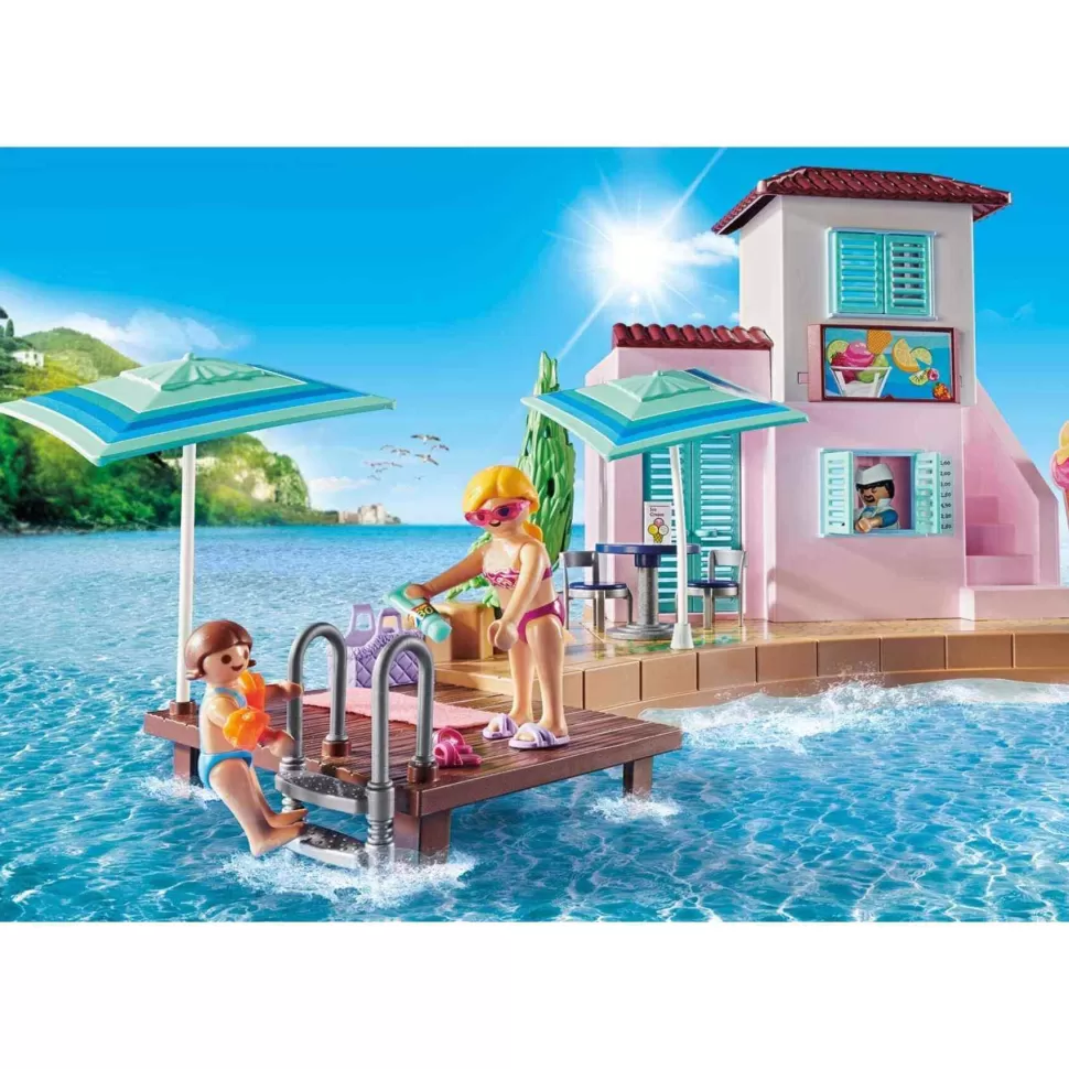 Playmobil Juegos De Construcción^ Heladera En El Puerto 70279