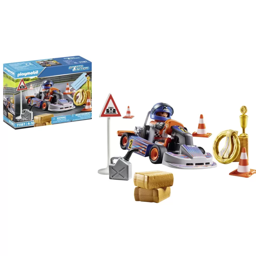 Playmobil Juegos De Construcción^ Kart De Carreras