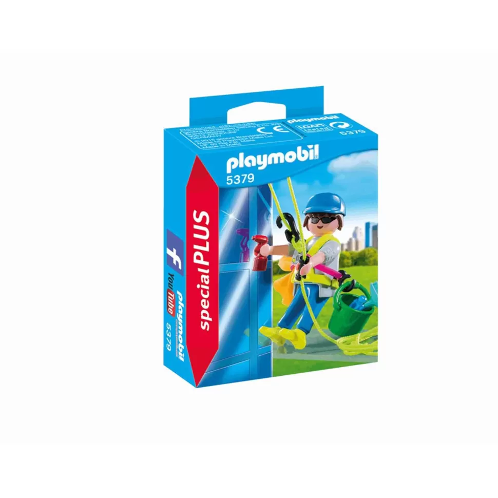 Playmobil Limpiador De Ventanas* Figuras Y Minimundos