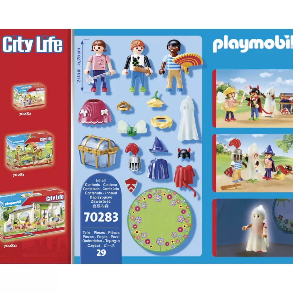 Playmobil Juegos De Construcción^ Ninos Con Disfraces 70283