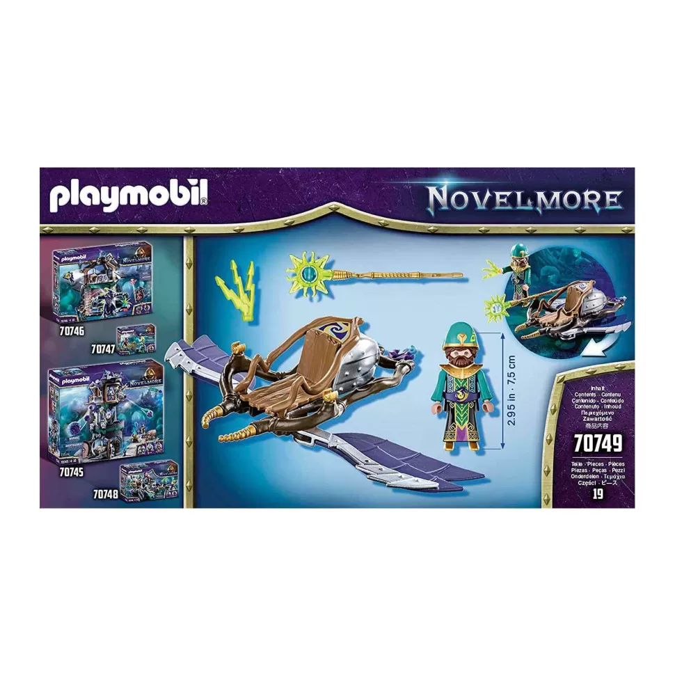 Playmobil Novelmore Violet Vale Mago Del Aire 70749* Juegos De Construcción