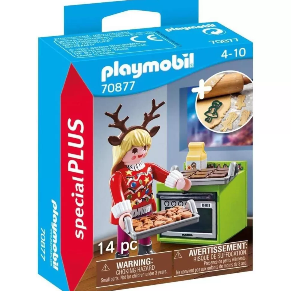 Playmobil Pasteleria Navidena 70877* Juegos De Construcción