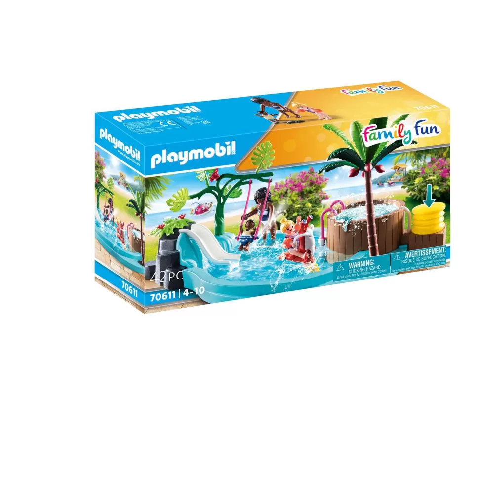 Playmobil Piscina Infantil Con Banera Hidromasaje* Juegos De Construcción