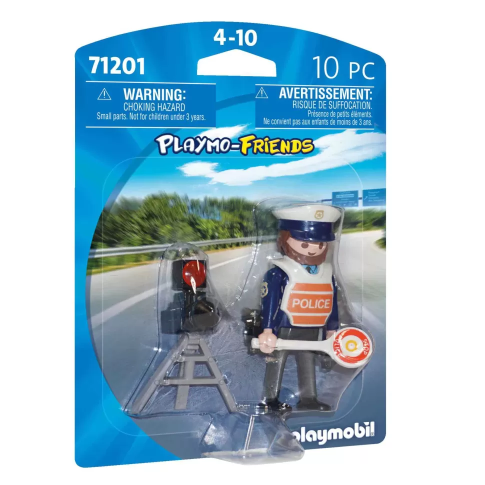 Playmobil Policia De Trafico* Juegos De Construcción