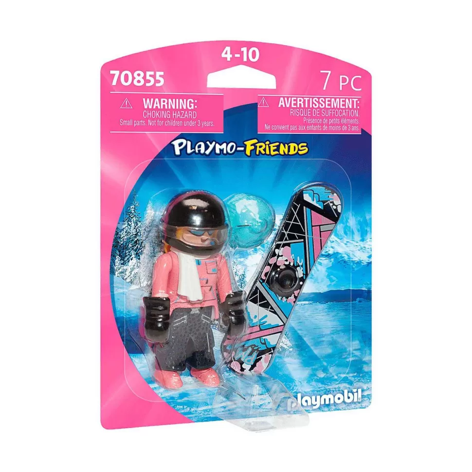 Playmobil Juegos De Construcción^ Snowboarder 70855