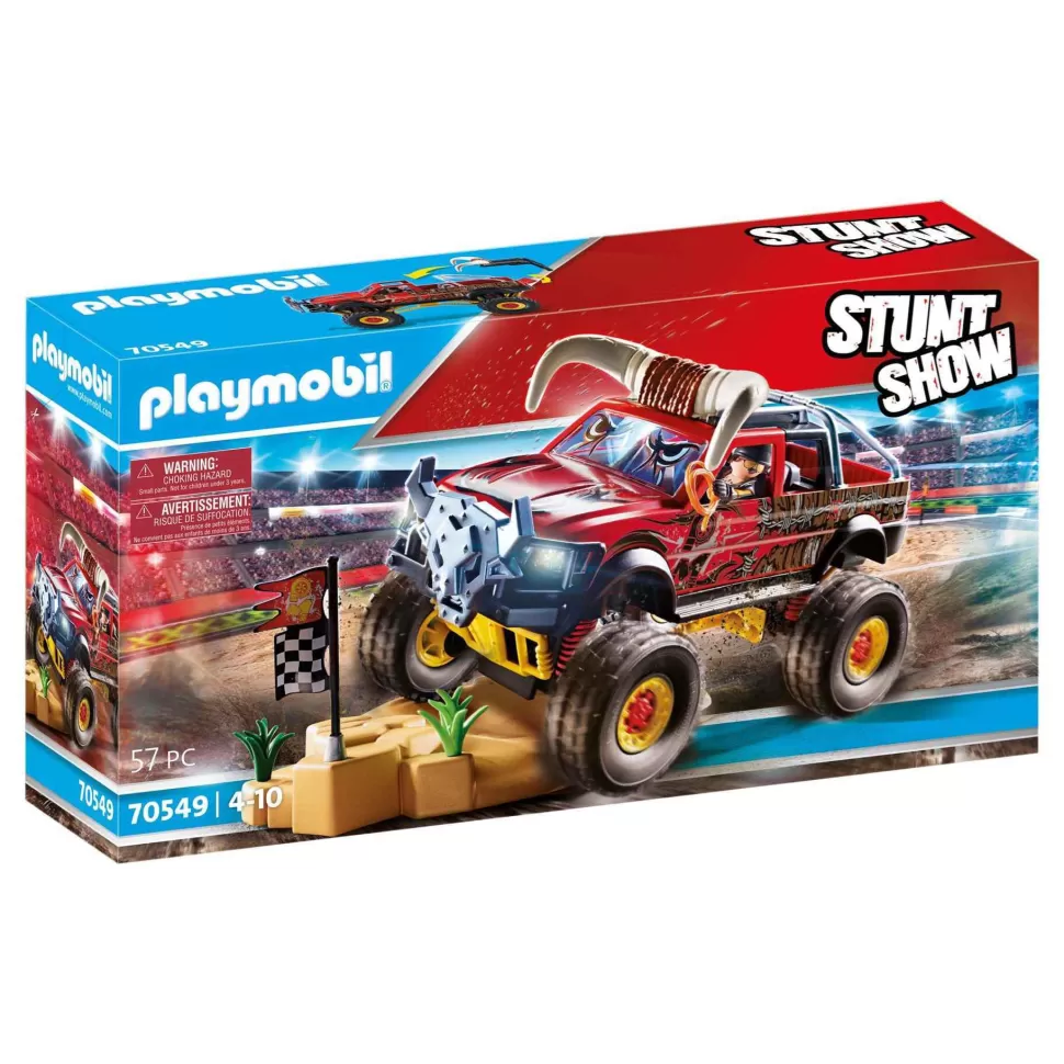 Playmobil Stuntshow Monster Truck Horned* Juegos De Construcción