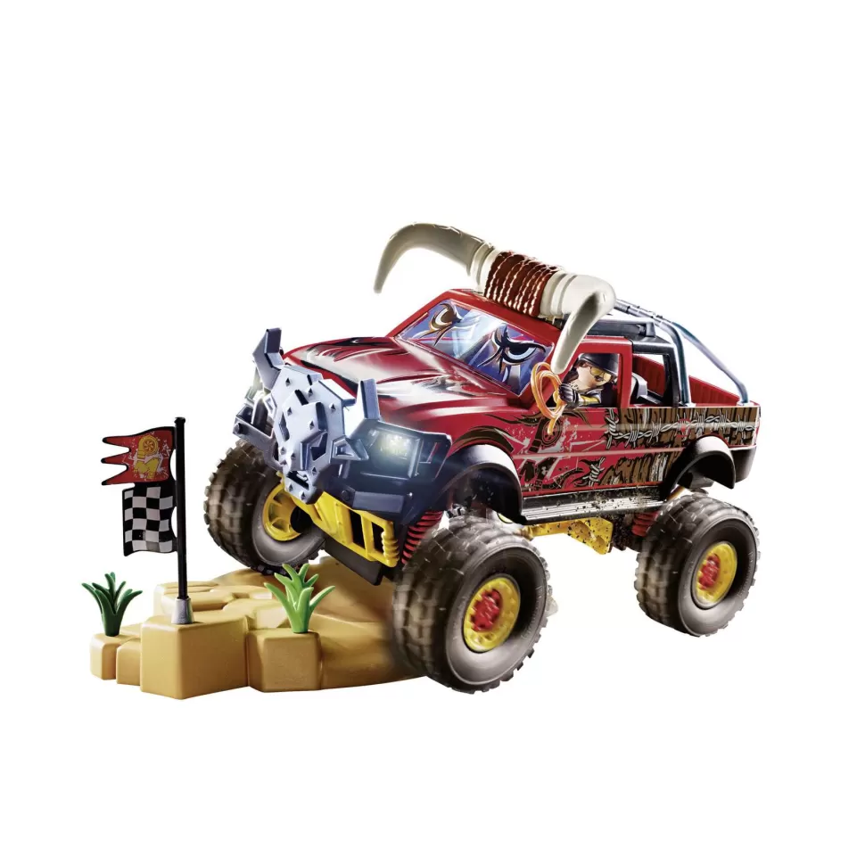 Playmobil Stuntshow Monster Truck Horned* Juegos De Construcción