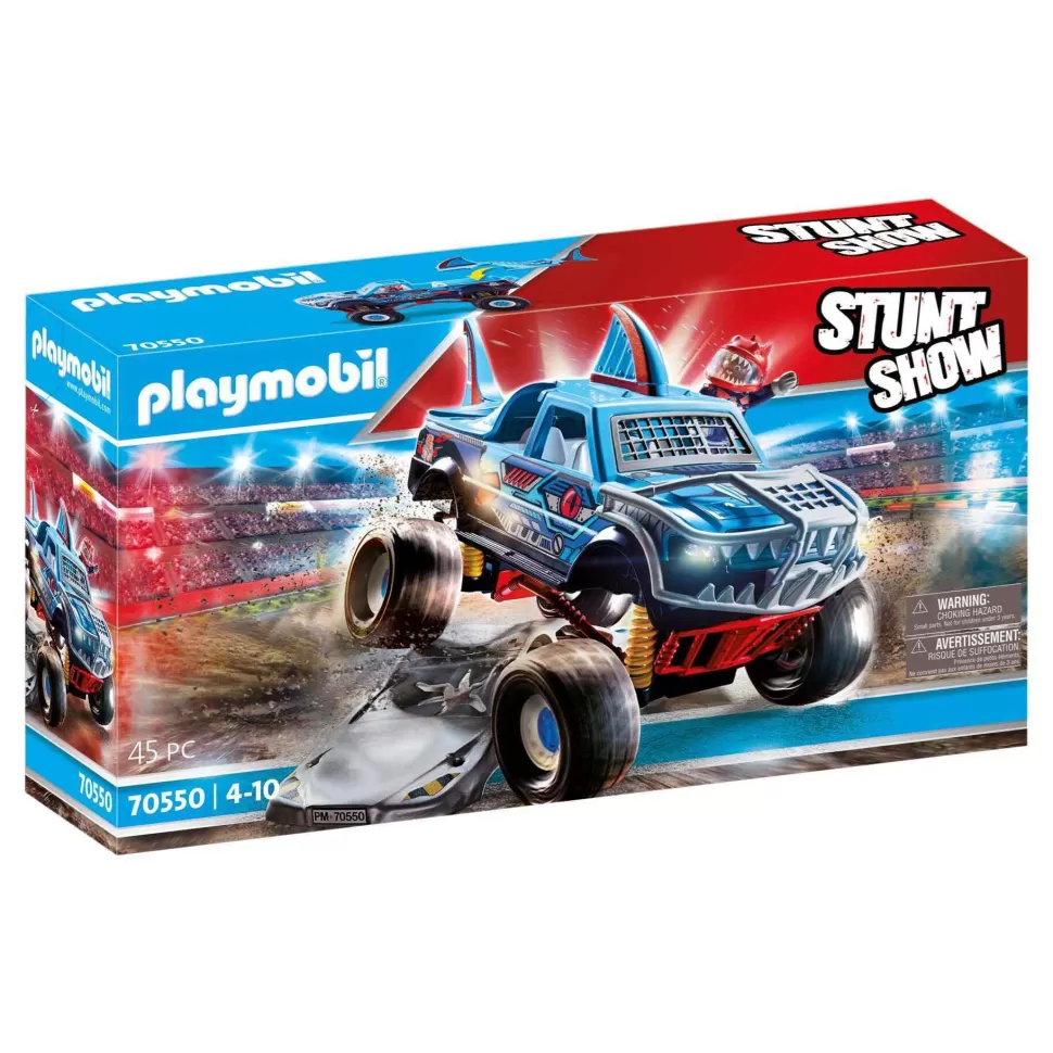 Playmobil Juegos De Construcción^ Stuntshow Monster Truck Shark 70550