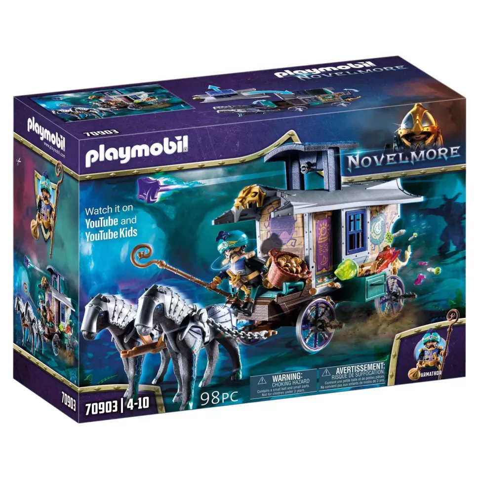 Playmobil Juegos De Construcción^ Violet Valecarruaje De Mercaderes