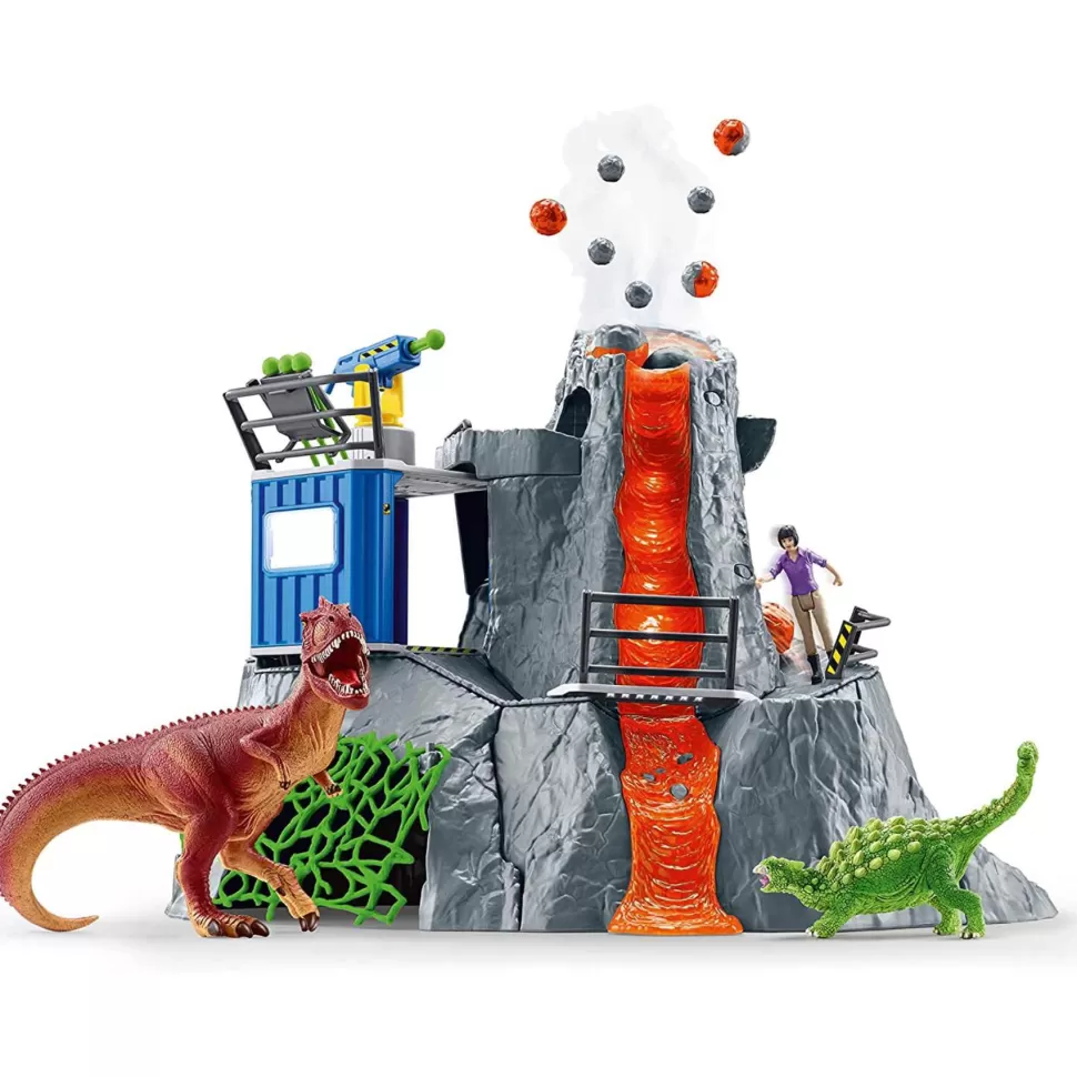 Schleich Figuras Y Minimundos^Playset Gran Expedicion Al Volcan