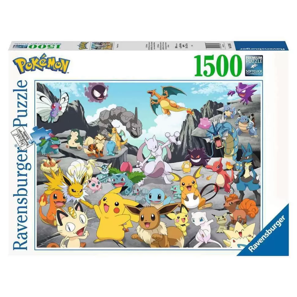 Pokemon Puzzle Classics 1500 Piezas* Puzzles Y Educativos