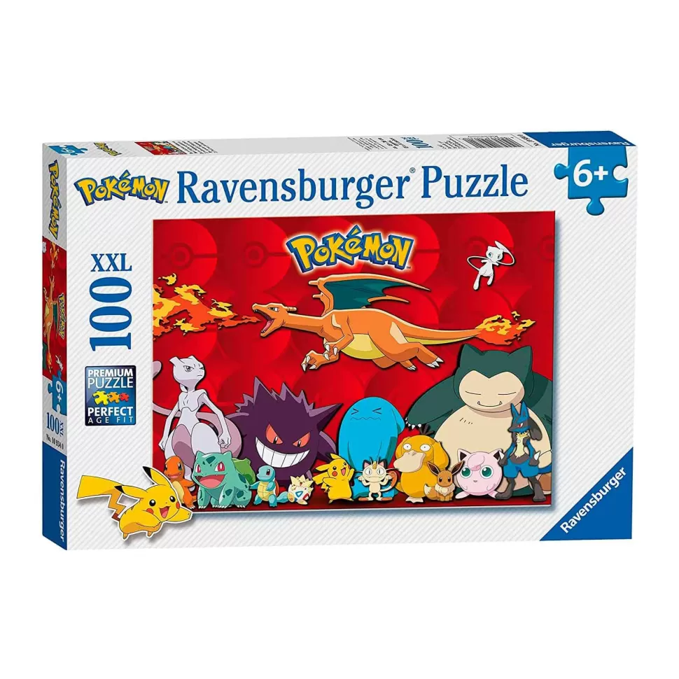 Pokemon Puzzle Xxl 100 Piezas* Puzzles Y Educativos