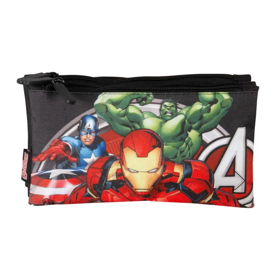 Avengers Portatodo Triple * Vuelta Al Cole