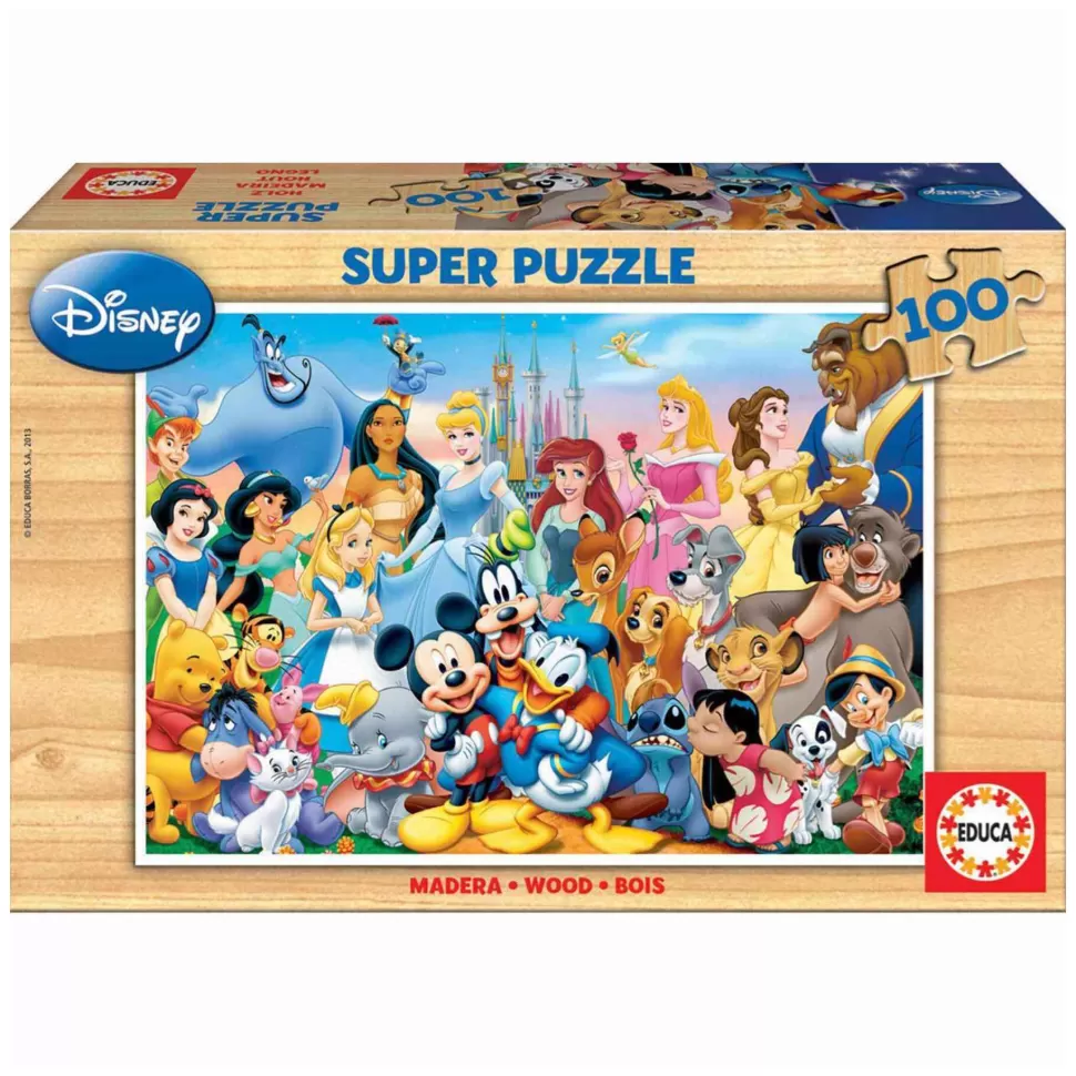 Educa Borras Puzzle 100 Piezas Maravilloso Mundo De * Puzzles Y Educativos