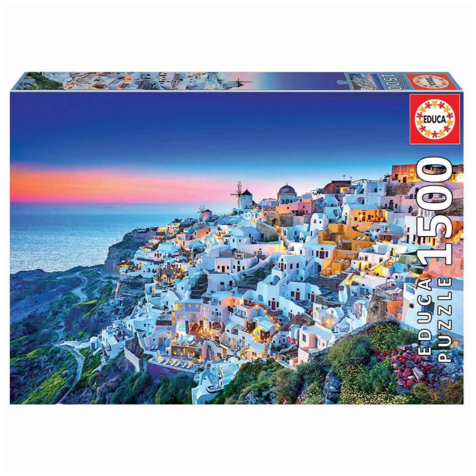 Educa Borras Puzzle 1500 Piezas Santorini* Puzzles Y Educativos