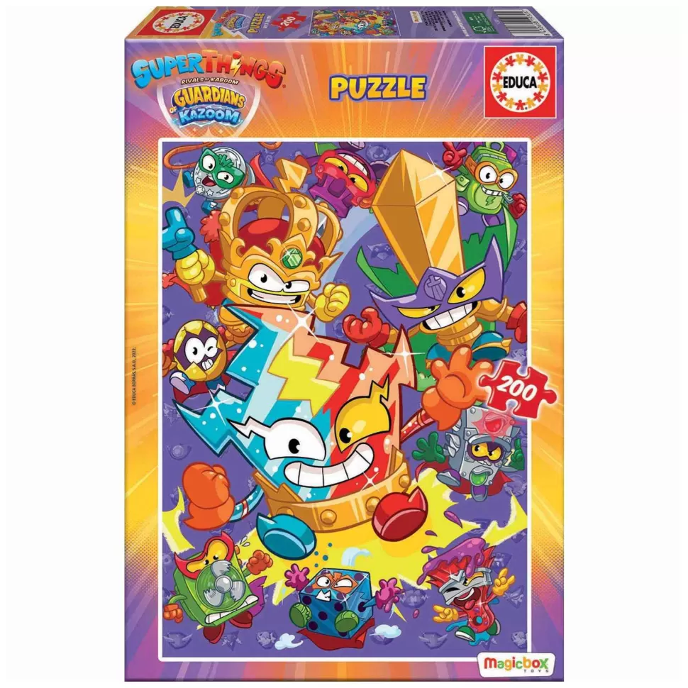 Superthings Puzzle 200 Piezas * Puzzles Y Educativos