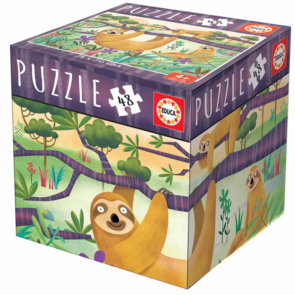 Educa Borras Puzzles Y Educativos^Puzzle 48 Piezas Perezosos