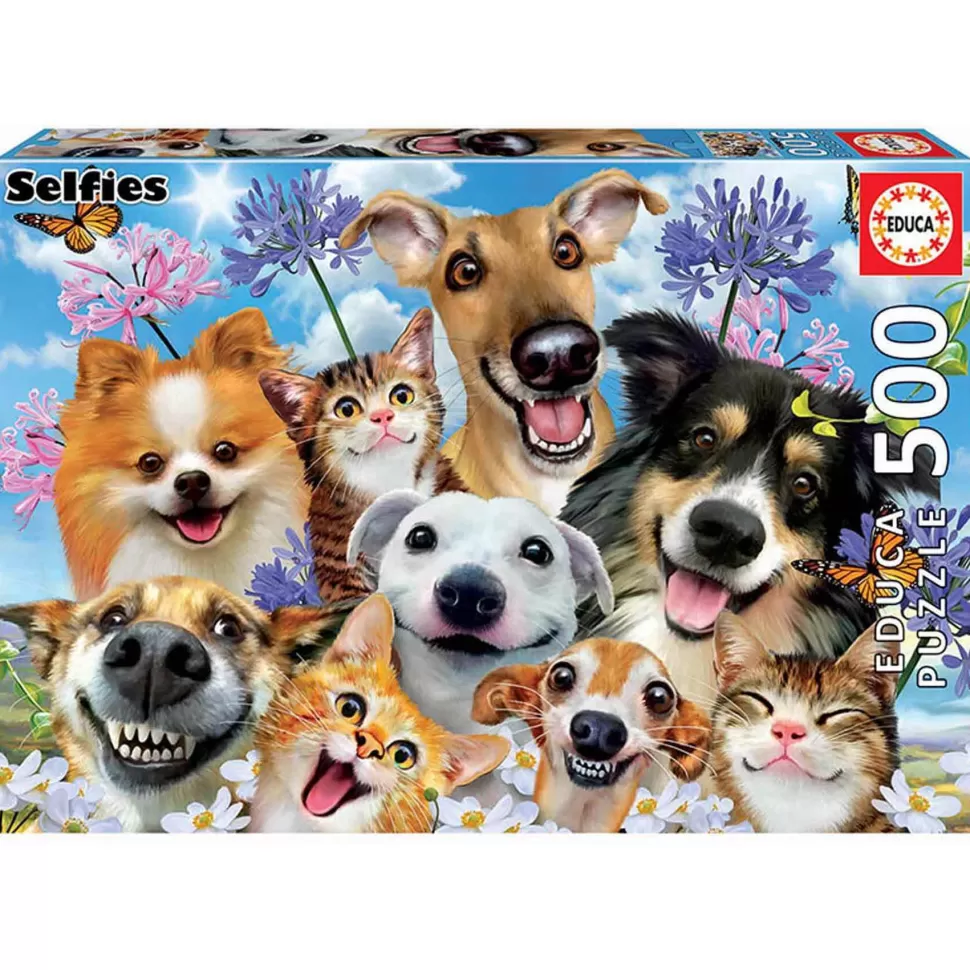 Educa Borras Puzzle 500 Piezas Fun In The Sun Selfie* Puzzles Y Educativos