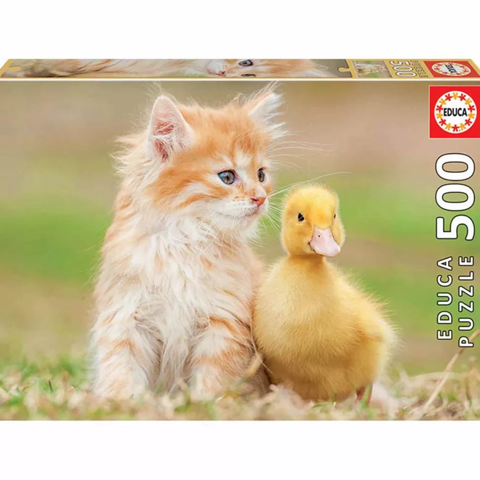 Educa Borras Puzzle Amigos Adorables 500 Piezas* Puzzles Y Educativos