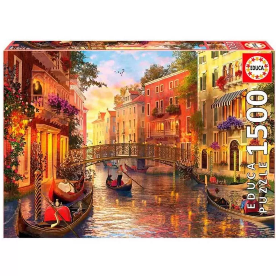 Educa Borras Puzzle Atardecer En Venecia 1500 Piezas* Puzzles Y Educativos