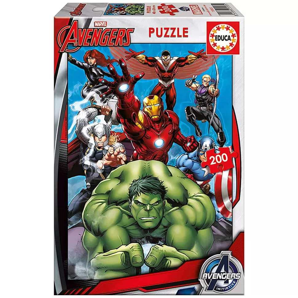 Educa Borras Puzzles Y Educativos^Puzzle Avengers 200 Piezas