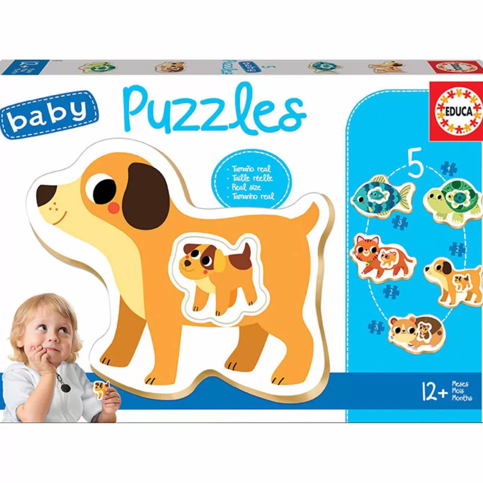 Educa Borras Puzzles Y Educativos^Puzzle Baby Animales Con Bebe