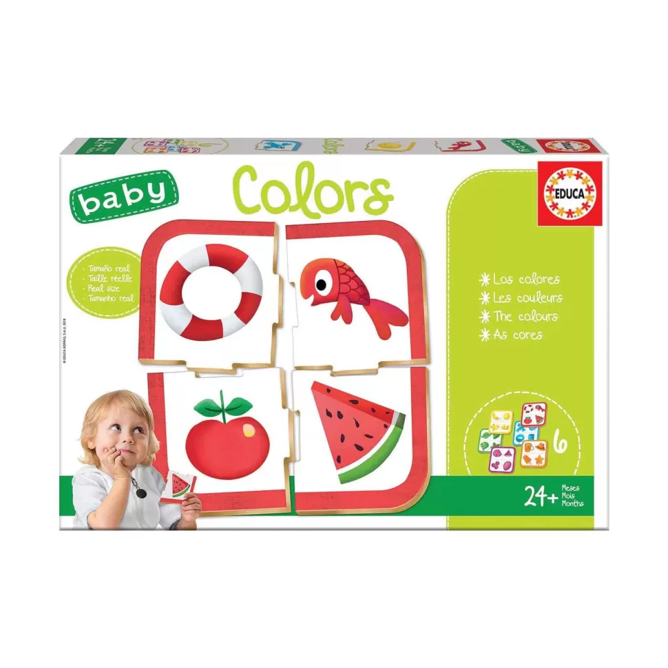 Educa Borras Puzzle Baby Colors* Puzzles Y Educativos