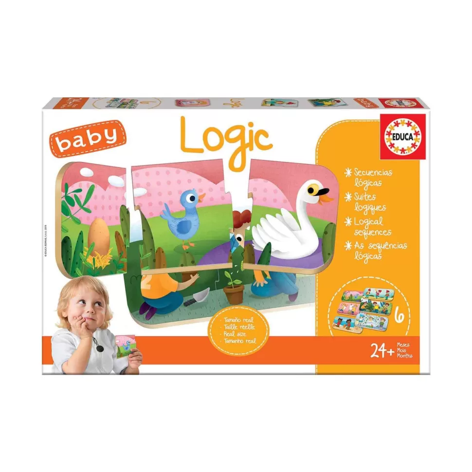 Educa Borras Puzzles Y Educativos^Puzzle Baby Logic