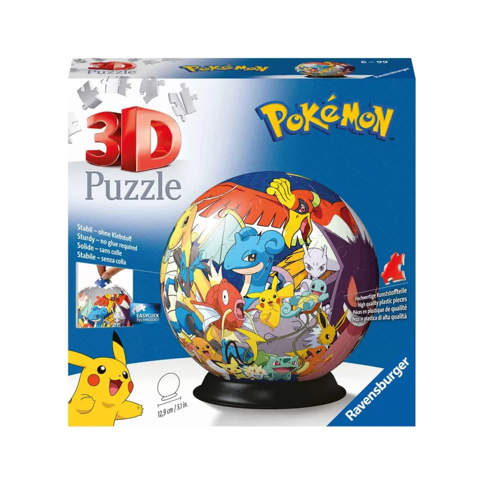 Pokemon Puzzles Y Educativos^Puzzle Ball 3D 72 Piezas