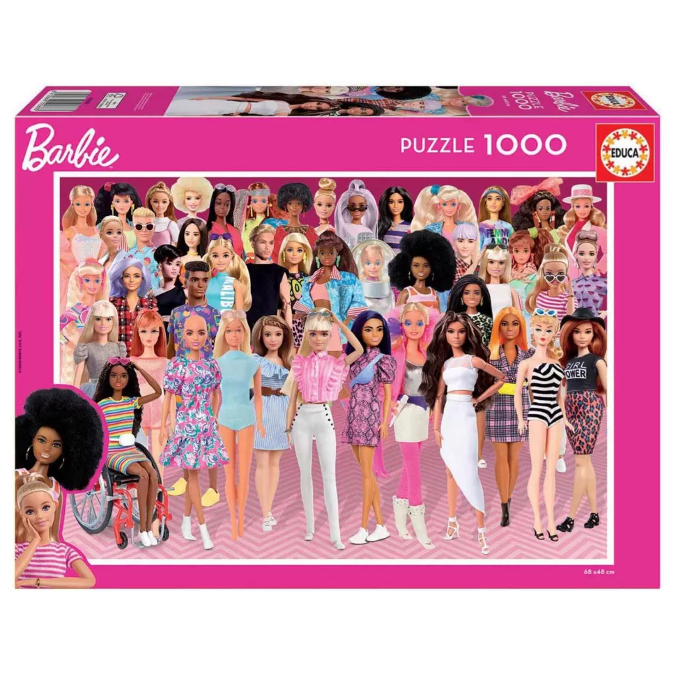 Barbie Puzzle 1000 Piezas* Puzzles Y Educativos