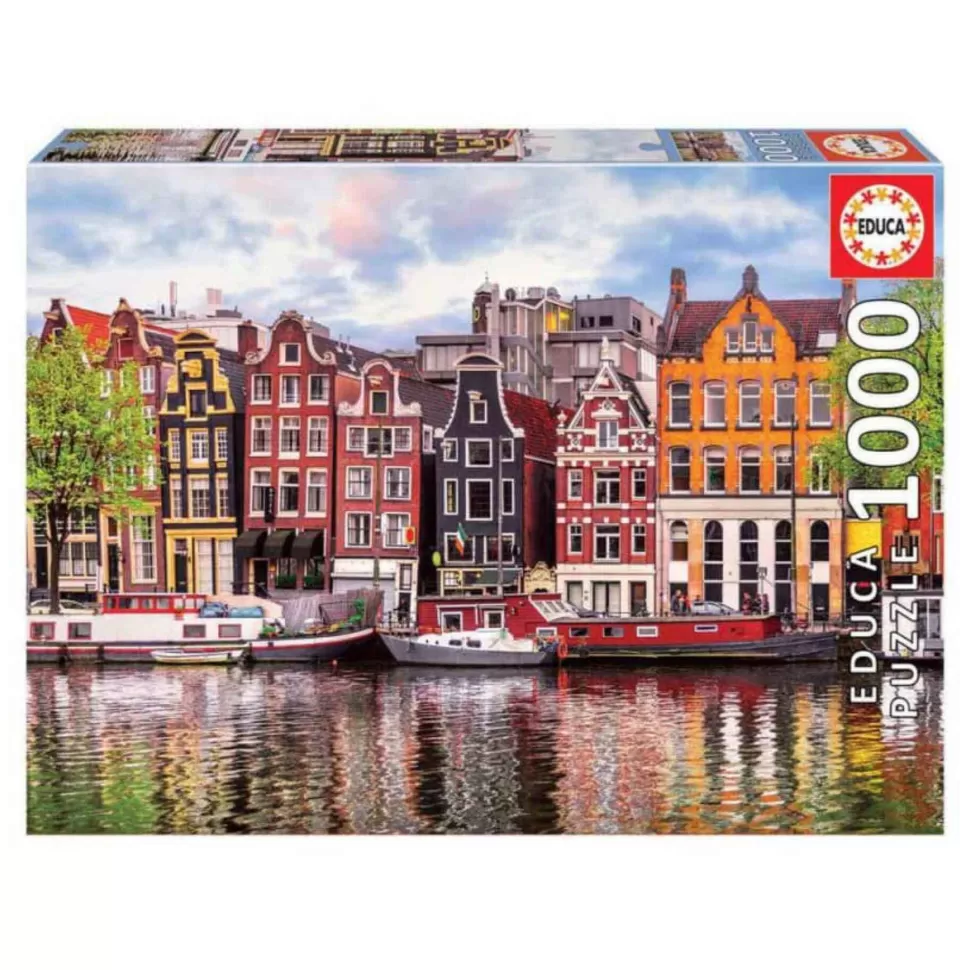 Educa Borras Puzzle Casas Danzantes Amsterdam 1000 Piezas* Puzzles Y Educativos