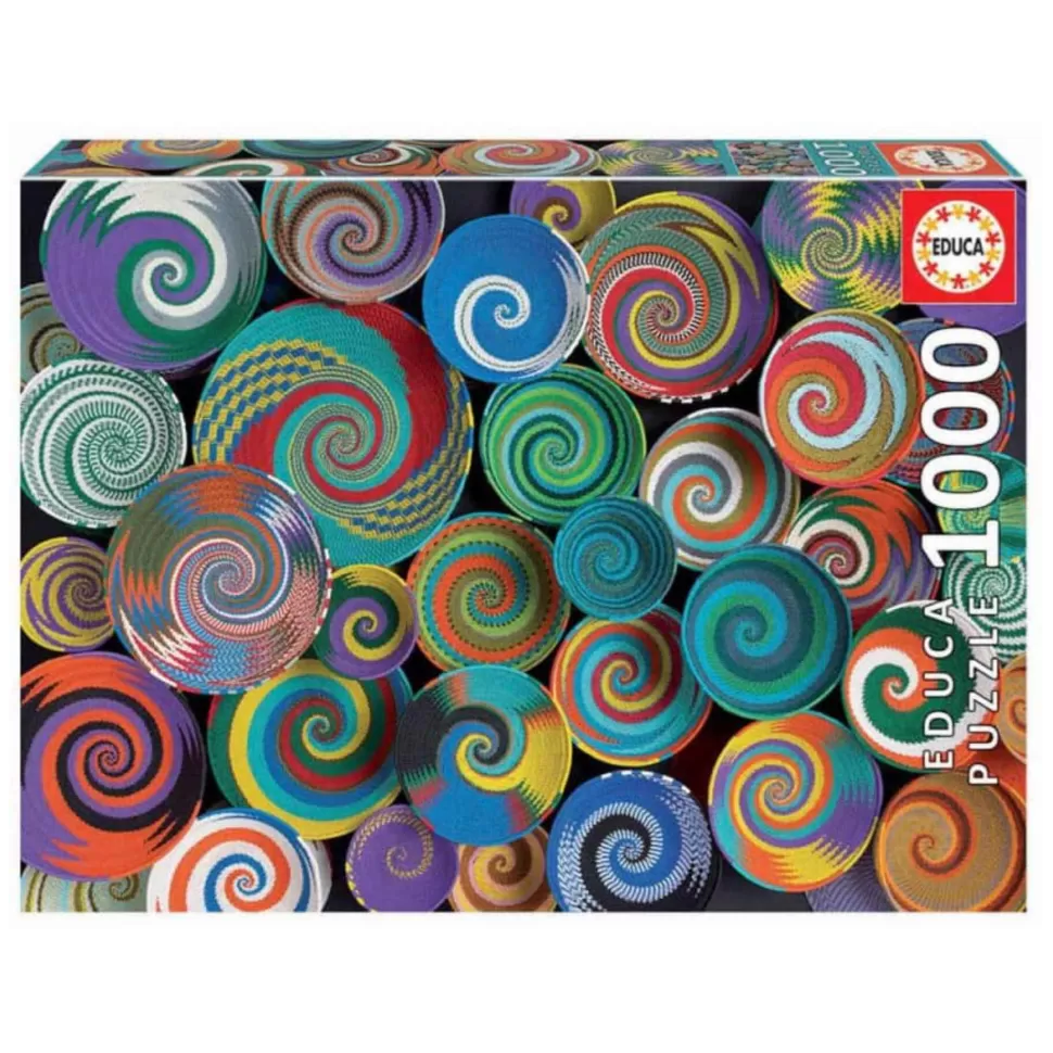 Educa Borras Puzzle Cestas Africanas 1000 Piezas* Puzzles Y Educativos