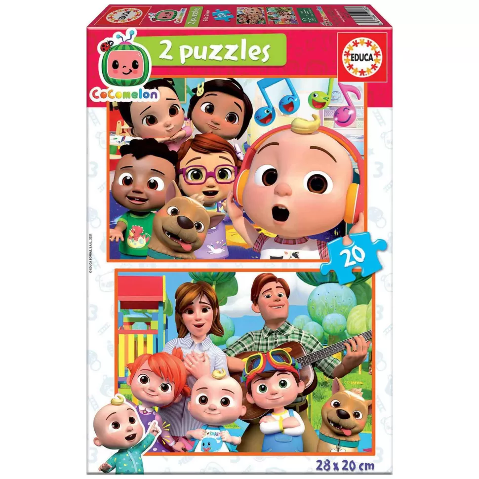 Educa Borras Puzzle Cocomelon 2X20 Piezas* Puzzles Y Educativos