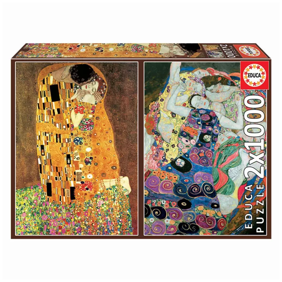 Educa Borras Puzzles Y Educativos^Puzzle El Beso Y La Virgen, Gustav Klimt