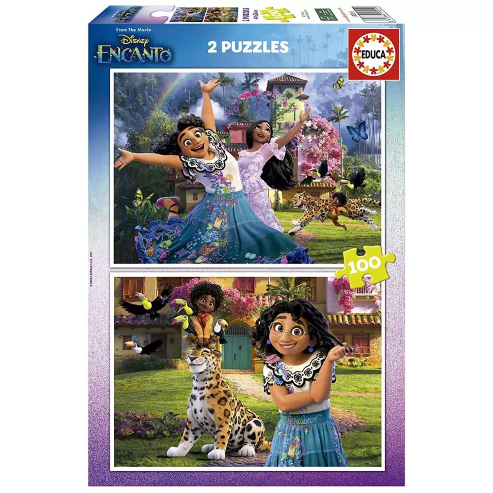 Educa Borras Puzzles Y Educativos^Puzzle Encanto 2 X 100 Piezas