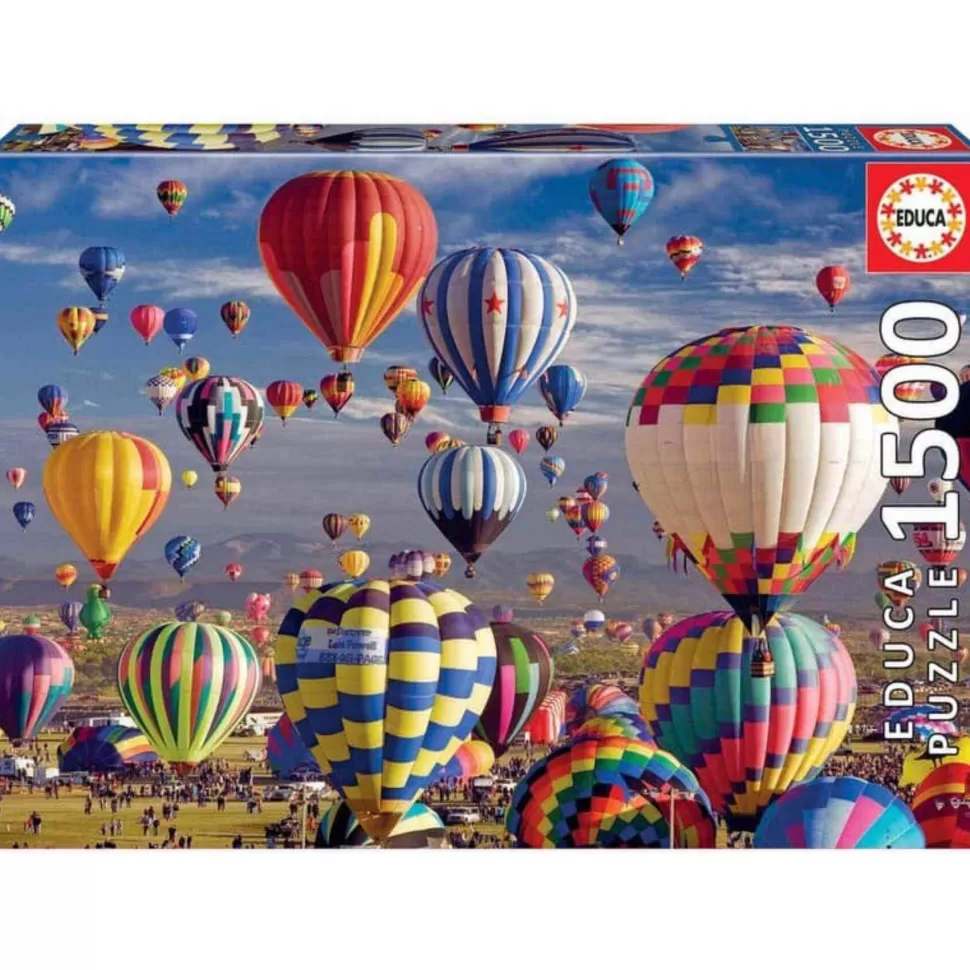 Educa Borras Puzzles Y Educativos^Puzzle Globos Aerostaticos 1500 Piezas