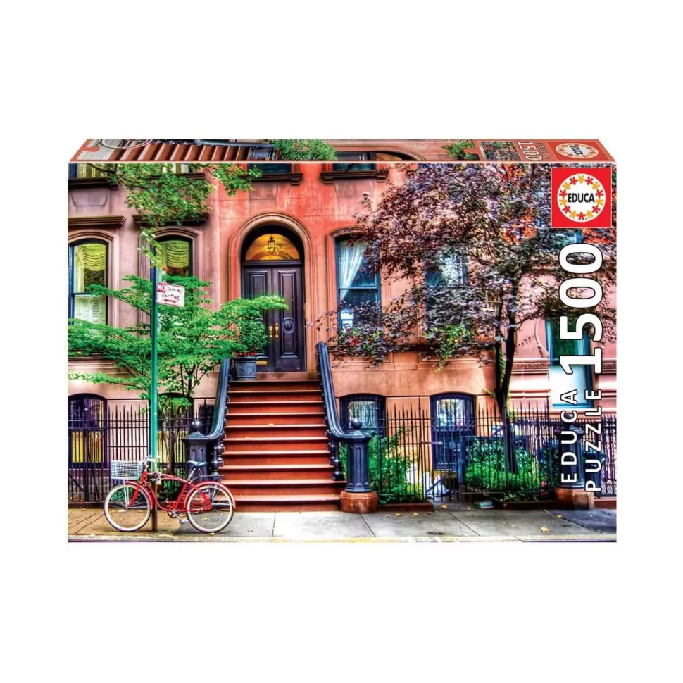 Educa Borras Puzzles Y Educativos^Puzzle Greenwich Village Nueva York 1500 Piezas