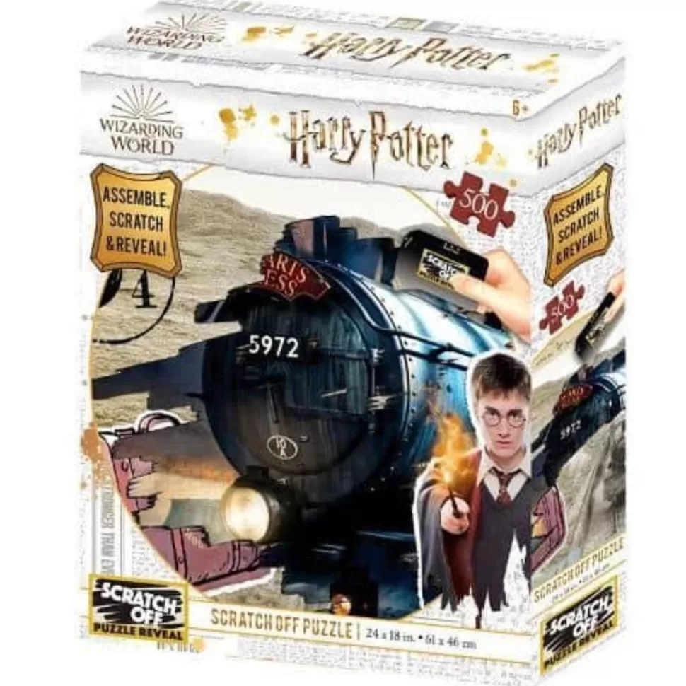 Harry Potter Puzzles Y Educativos^Puzzle Para Rascar Hogwarts Express 500 Piezas