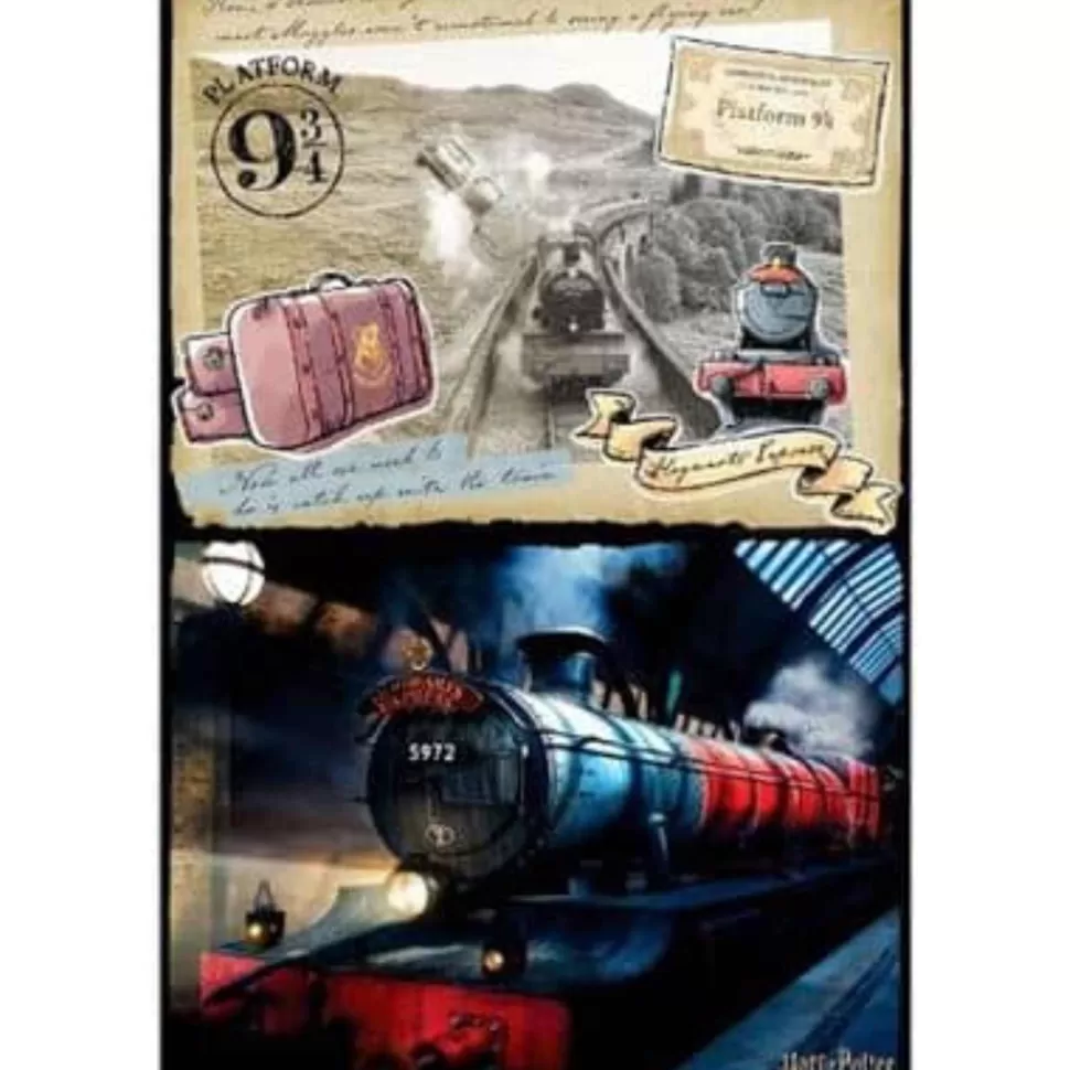 Harry Potter Puzzles Y Educativos^Puzzle Para Rascar Hogwarts Express 500 Piezas