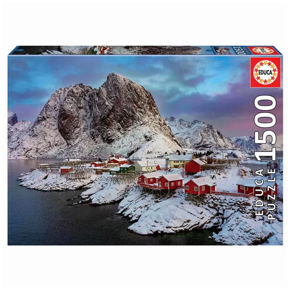 Educa Borras Puzzles Y Educativos^Puzzle Islas Lofoten Noruega 1500 Piezas