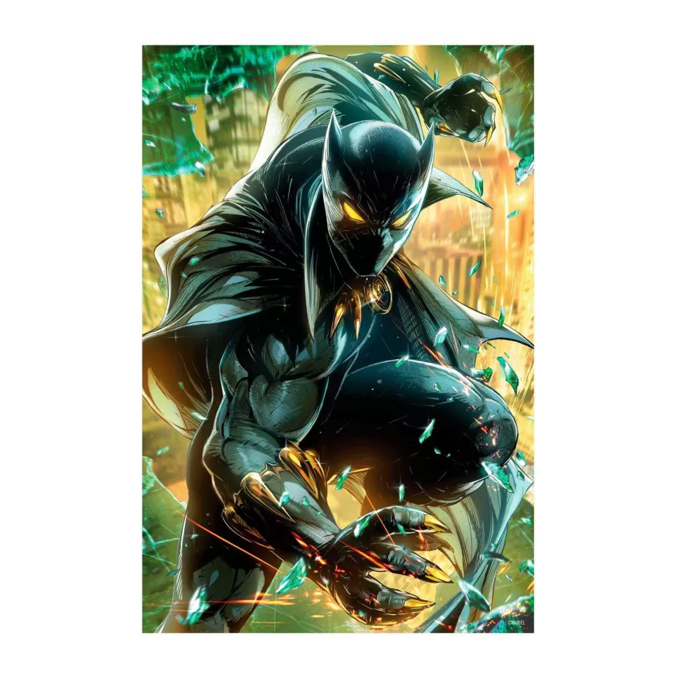 Avengers Puzzle Libro Lenticular Marvel Wakanda Forever 300 Piezas* Puzzles Y Educativos