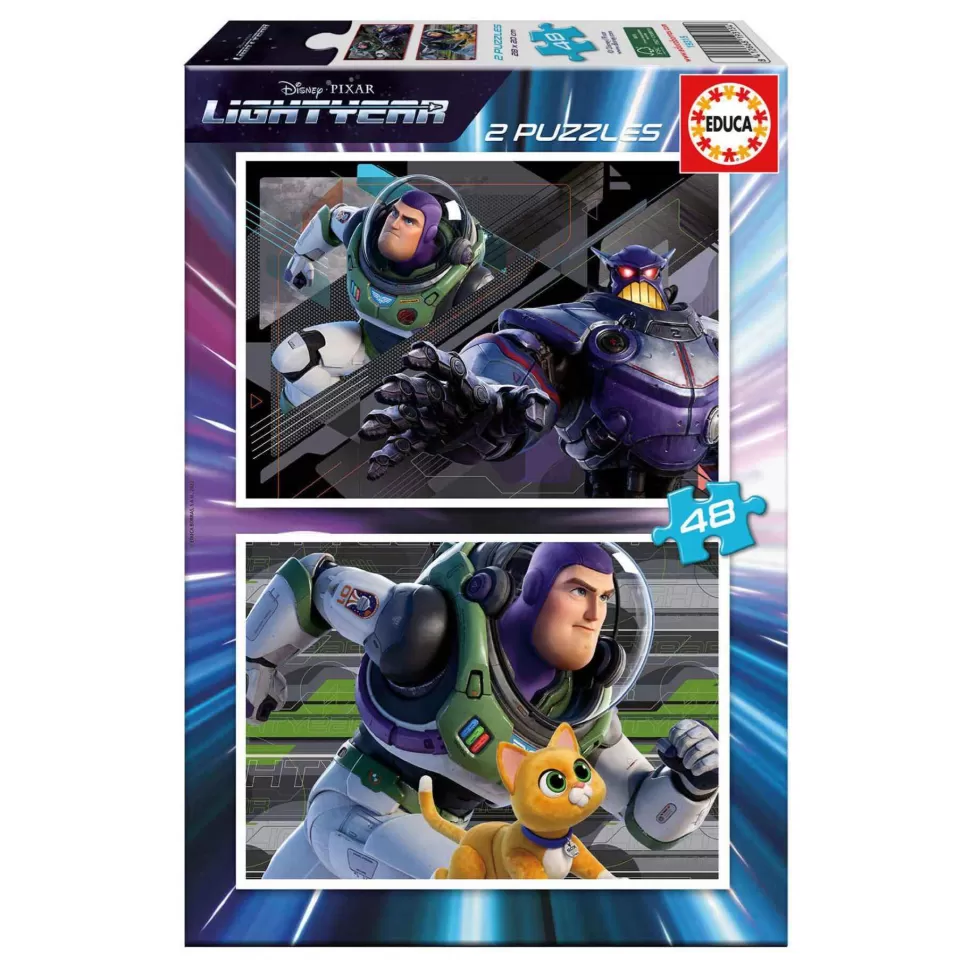 Educa Borras Puzzles Y Educativos^Puzzle Lightyear 2X48 Piezas