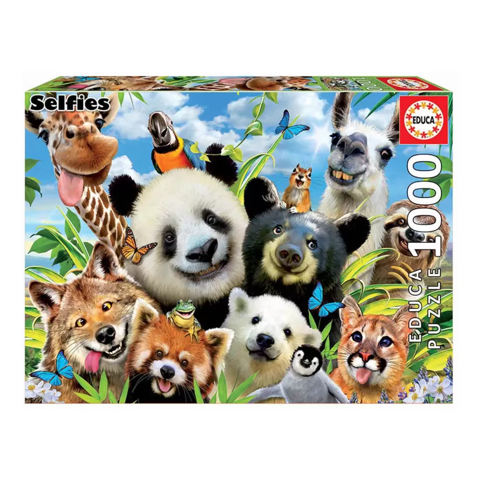 Educa Borras Puzzles Y Educativos^Puzzle Llama Drama Selfie 1000 Piezas