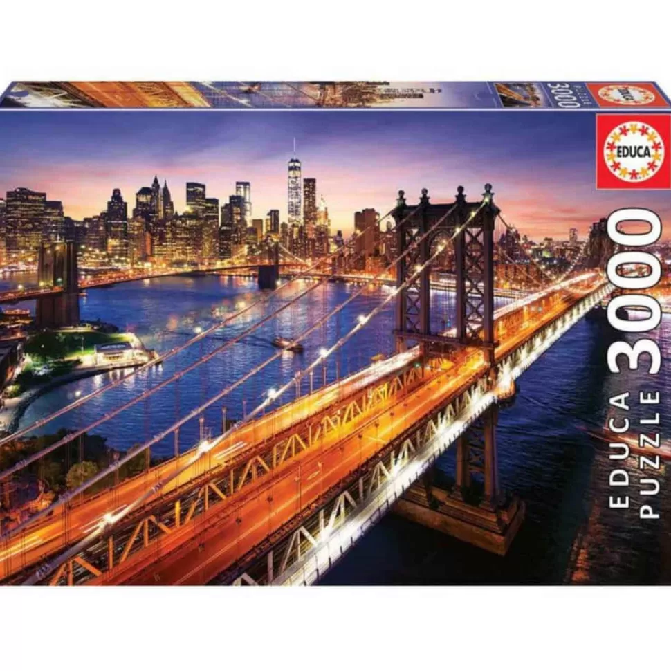 Educa Borras Puzzle Manhattan Al Atardecer 3000 Piezas* Puzzles Y Educativos