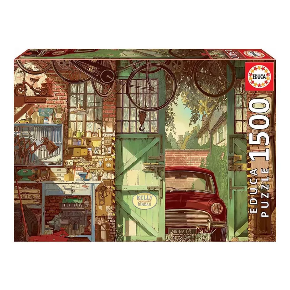 Educa Borras Puzzles Y Educativos^Puzzle Old Garage Arly Jones 1500 Piezas