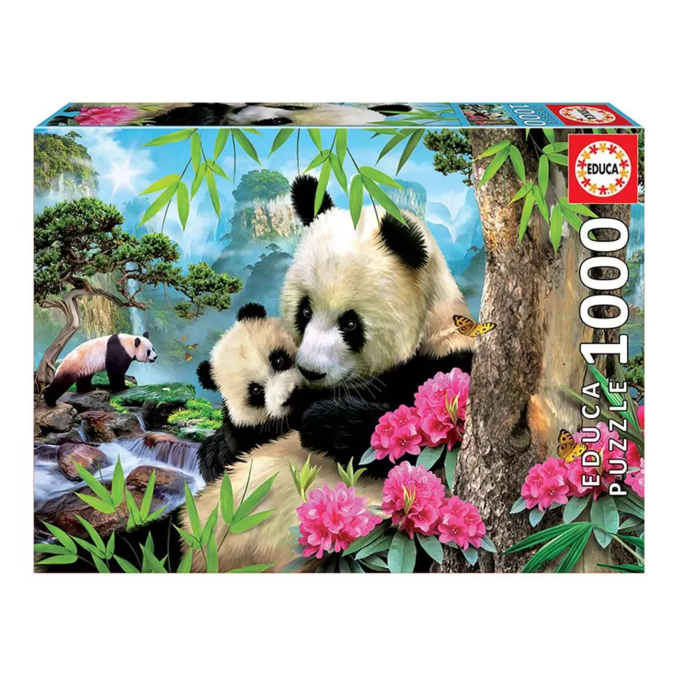 Educa Borras Puzzles Y Educativos^Puzzle Osos Panda 1000 Piezas