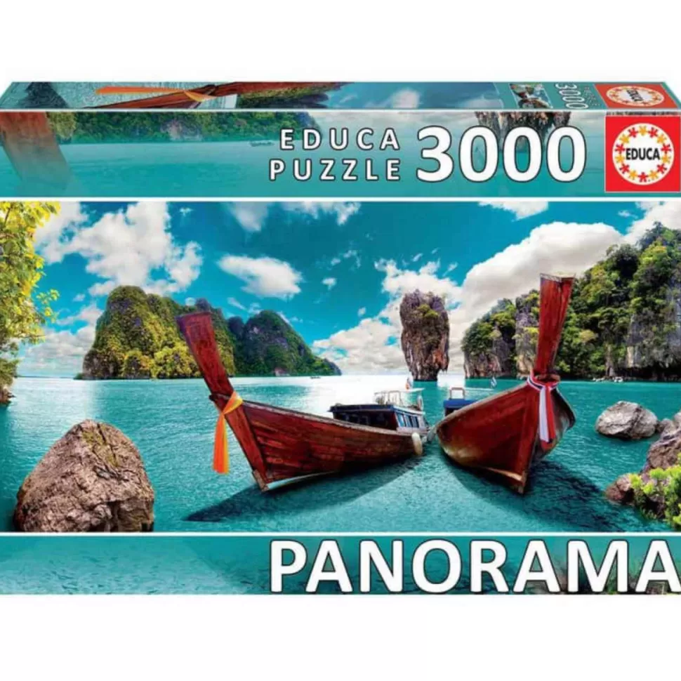 Educa Borras Puzzles Y Educativos^Puzzle Phuket Tailandia Panorama 3000 Piezas