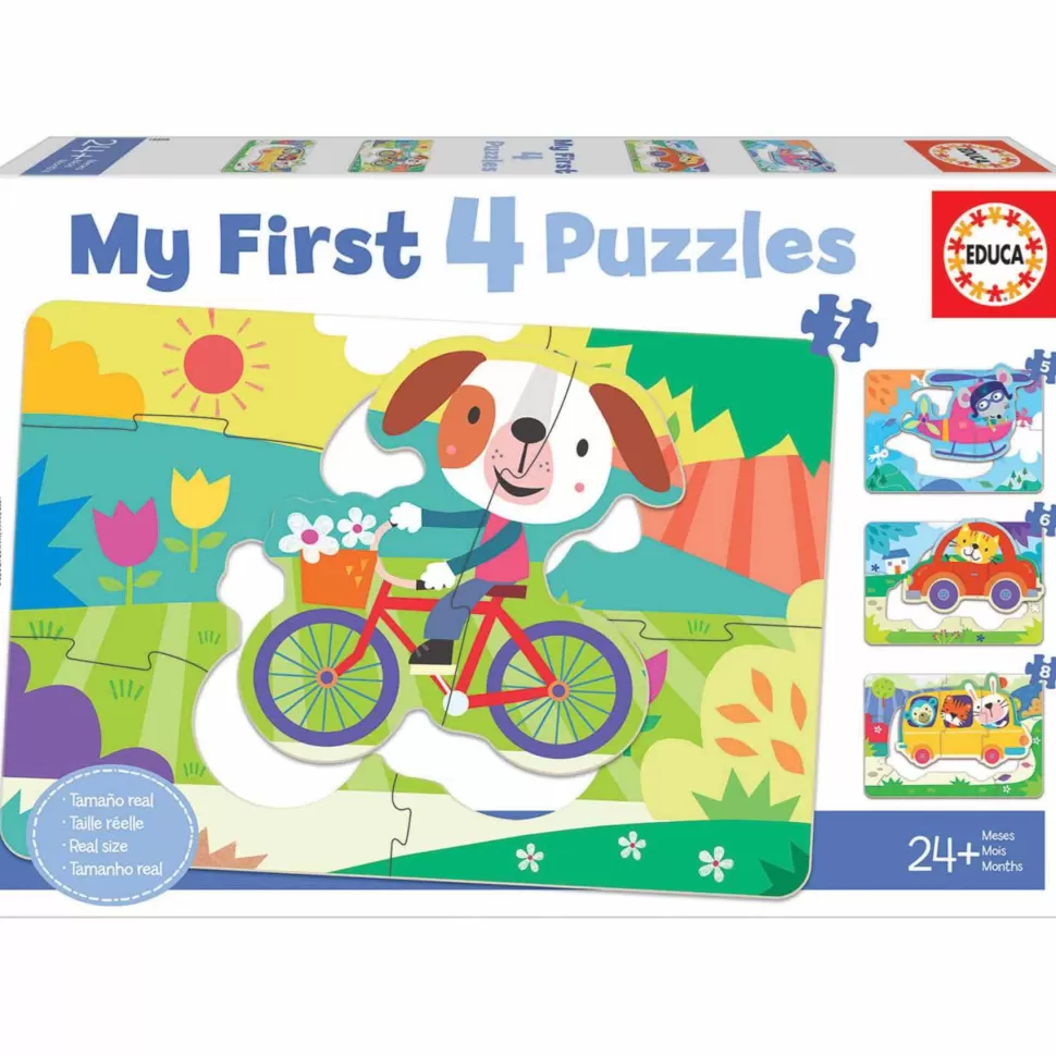 Educa Borras Puzzles Y Educativos^Puzzle Progresivo Vehículos My First Puzzle