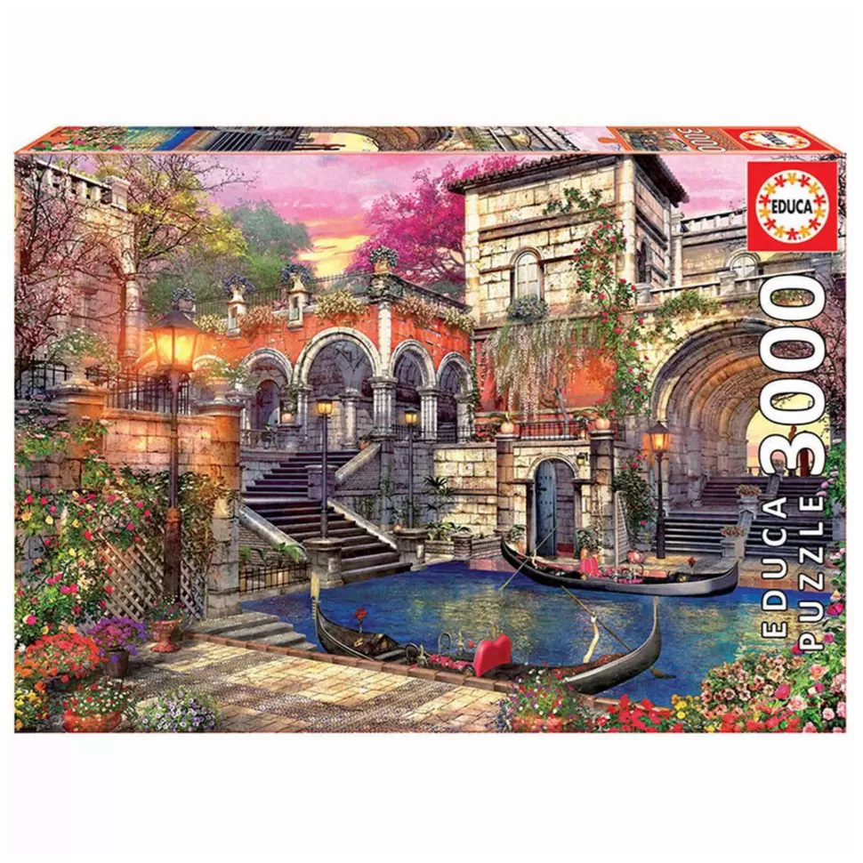 Educa Borras Puzzles Y Educativos^Puzzle Romance En Venecia 3000 Piezas